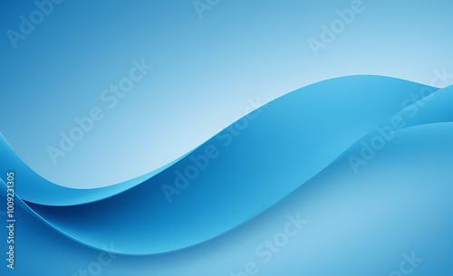 Fondo Abstracto de Ondas Azules - Diseño Minimalista y Moderno