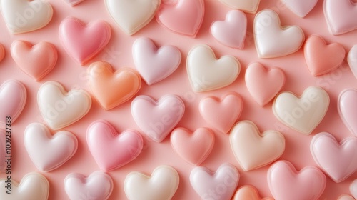 A Sweet Sea of Hearts - A Romantic Candy Delight