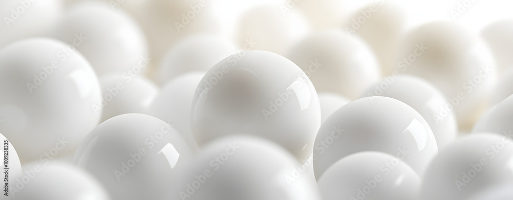White Balls Background White Balls Background