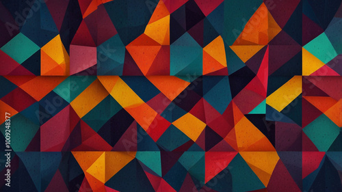 Geometric shapes, colorful backgrounds, and abstract designs that can be used for design elements.