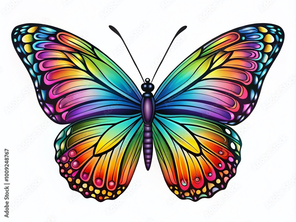 Elegant Half Butterfly Outline Design for Creative and Artistic Projects in Minimalist Style Elegant Half Butterfly Outline Design for Creative and Artistic Projects in Minimalist Style