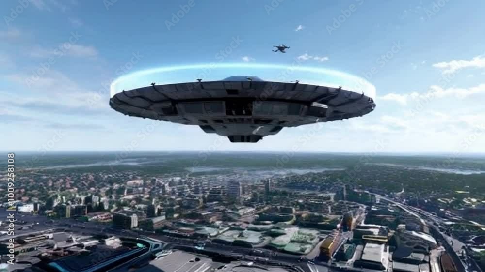ufo with high technology is very cool ufo with high technology is very cool