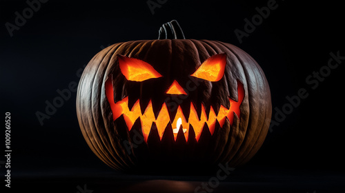 Halloween pumpkin photo