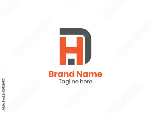 Branding identity corporate vector logo HD letter design