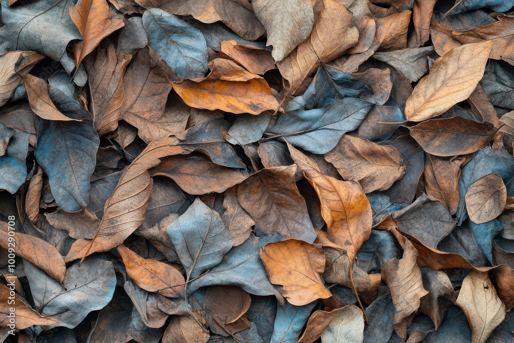 A close-up of a variety of dried leaves in earthy tones, showcasing nature's textures. A close-up of a variety of dried leaves in earthy tones, showcasing nature's textures.