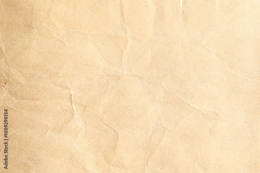 Crumpled yellow background paper texture Crumpled yellow background paper texture