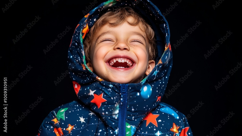 Portrait of a Happy Boy with a Big Smile Portrait of a Happy Boy with a Big Smile