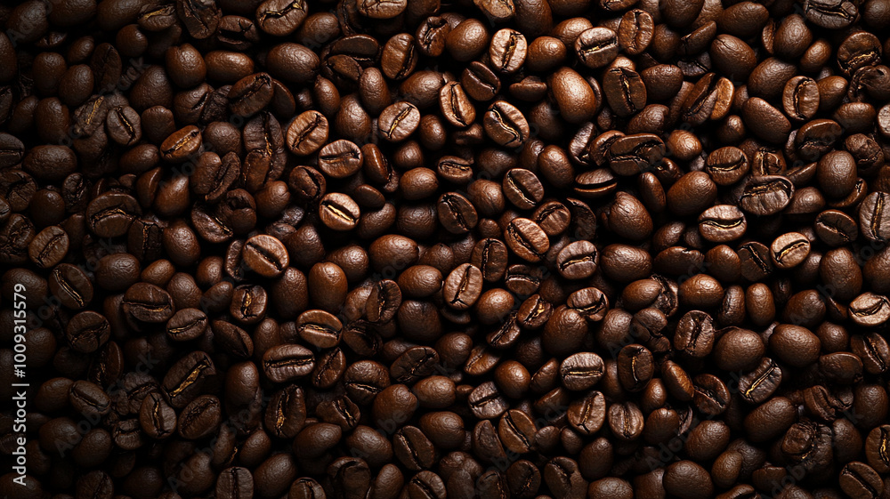Obraz premium coffee beans background