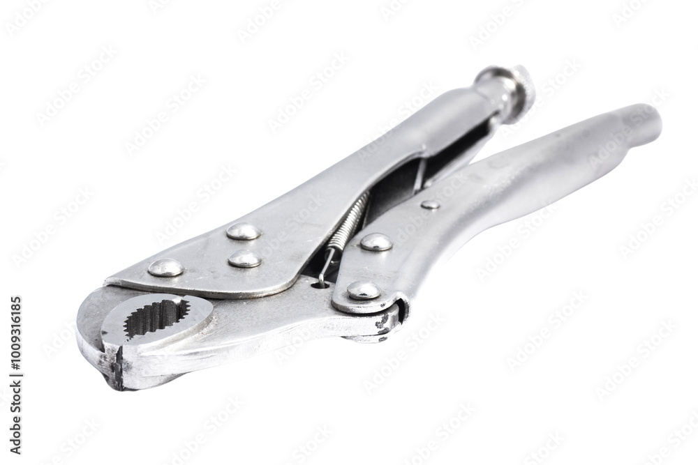Irwin Vise Grip Straight Jaw Locking Pliers, die cut transparent. Irwin Vise Grip Straight Jaw Locking Pliers, die cut transparent.