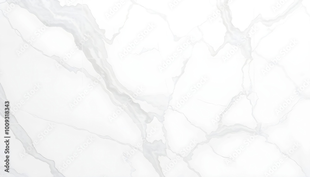 A high-gloss marble wall featuring white and gray veining, exuding elegance and sophistication, perfect for modern interiors A high-gloss marble wall featuring white and gray veining, exuding elegance and sophistication, perfect for modern interiors