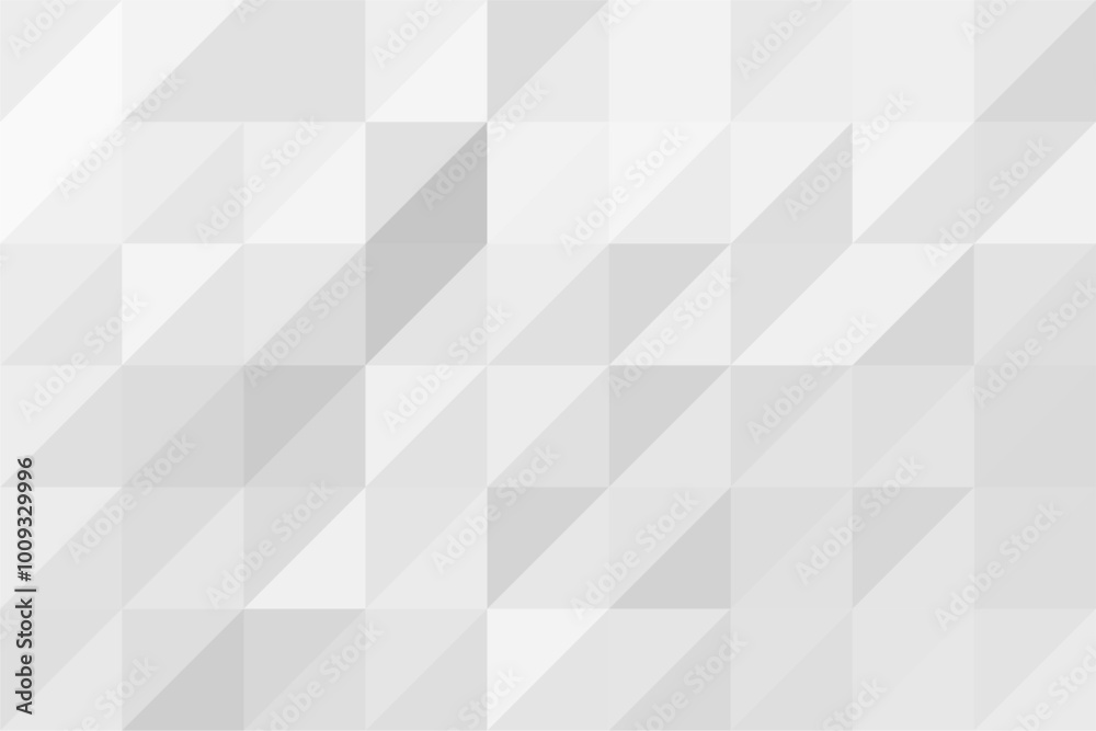 Silver mosaic triangle background. Gradient abstract geometric pixel background. Silver mosaic triangle background. Gradient abstract geometric pixel background.