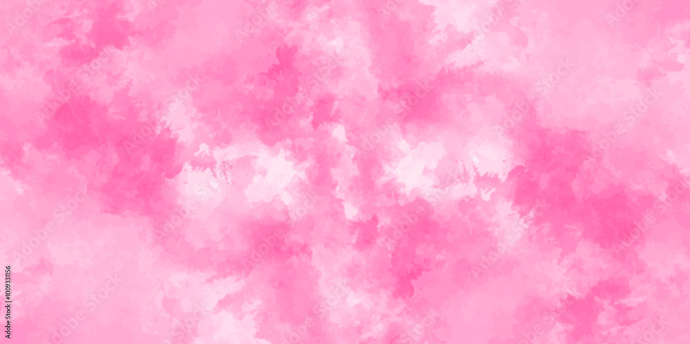 Fototapeta premium Abstract light pink background with watercolor alpha grunge texture. Delicate sepia background with paint stains watercolor texture. rose beige fantasy pink watercolor background with marble texture.