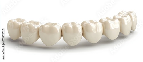 White Teeth Row