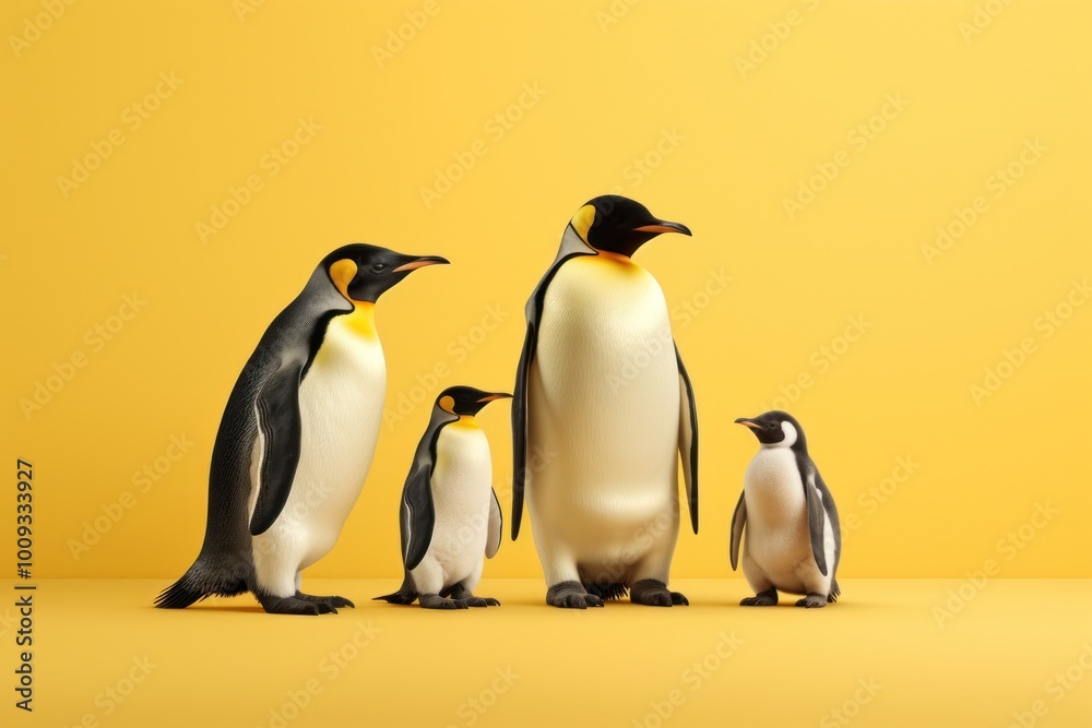 Obraz premium Penguin animal nature bird.