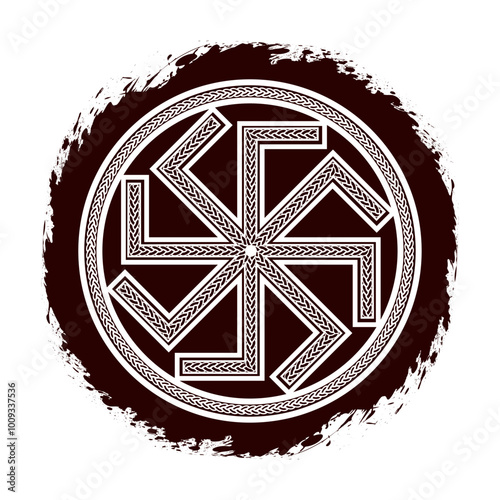 Celtic runes symbol vector illustration