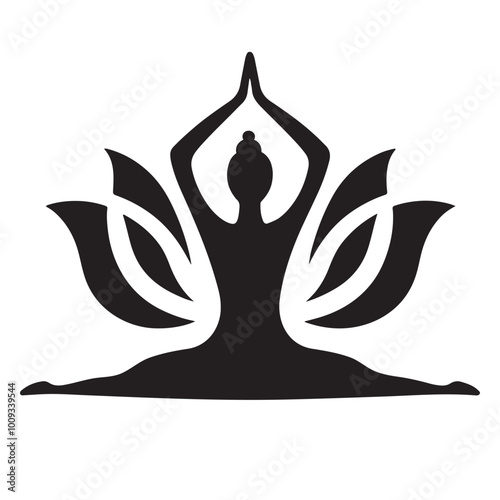 yoga lotus position