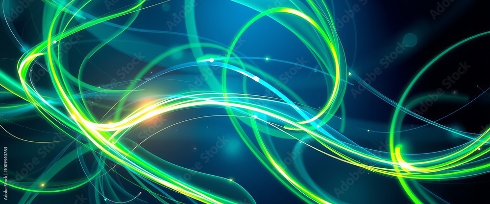 Electric Pulsing Light in Sapphire and Emerald for Customizable Desktop Art Electric Pulsing Light in Sapphire and Emerald for Customizable Desktop Art