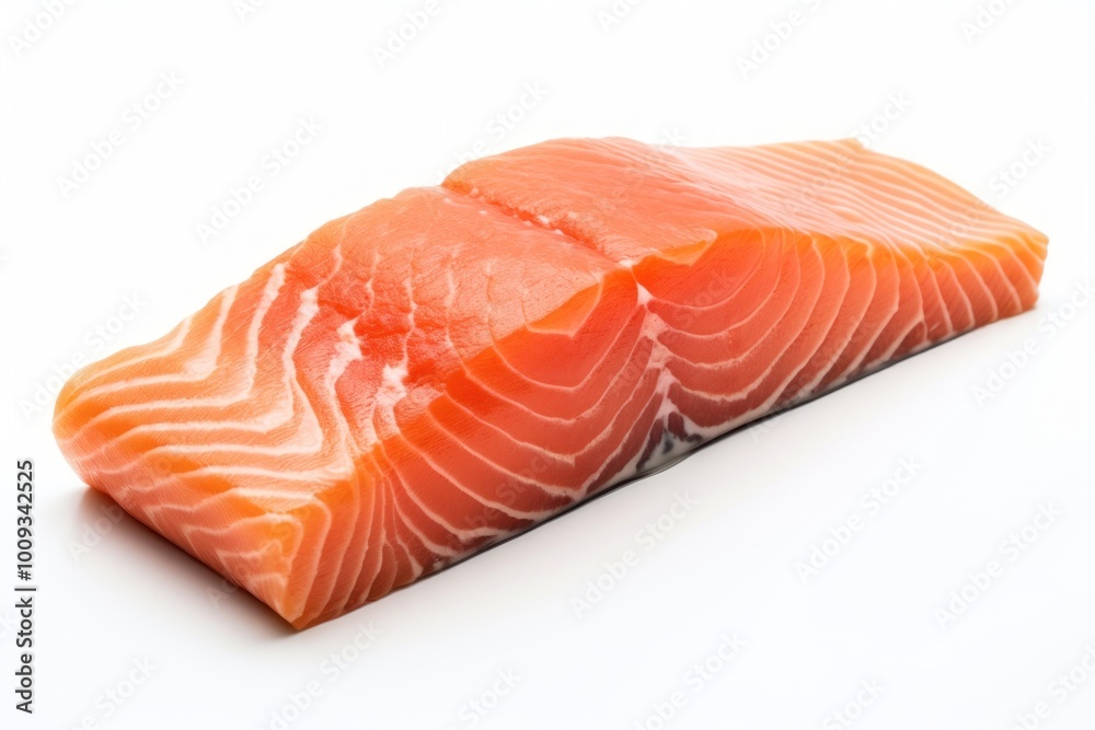 Salmon seafood white background freshness. Salmon seafood white background freshness.