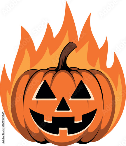 Art & Illustration of blaze pumpkin