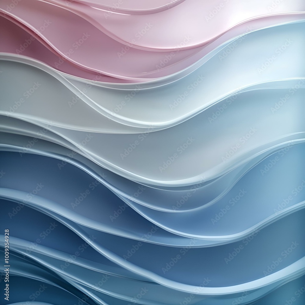 Fototapeta premium Abstract Fluid Art with Swirling Blue, Teal, and Peach Colors, Resembling Ocean Waves and Dreamy Clouds, Perfect for Artistic Designs and Backgrounds.