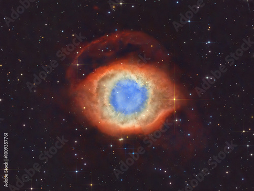 Fototapeta Naklejka Na Ścianę i Meble -  Helix Nebula - Eye of God Nebula	
