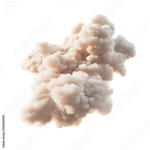 Clouds on Transparent Background photo