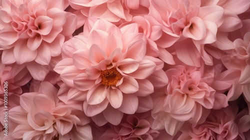 Close-up of a bouquet of bright pink flowers