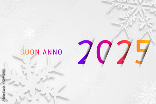 felice anno nuovo - buon anno 2025	