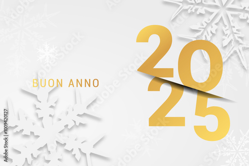 felice anno nuovo - buon anno 2025	