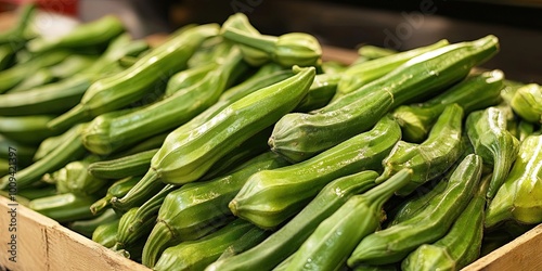 fresh okra