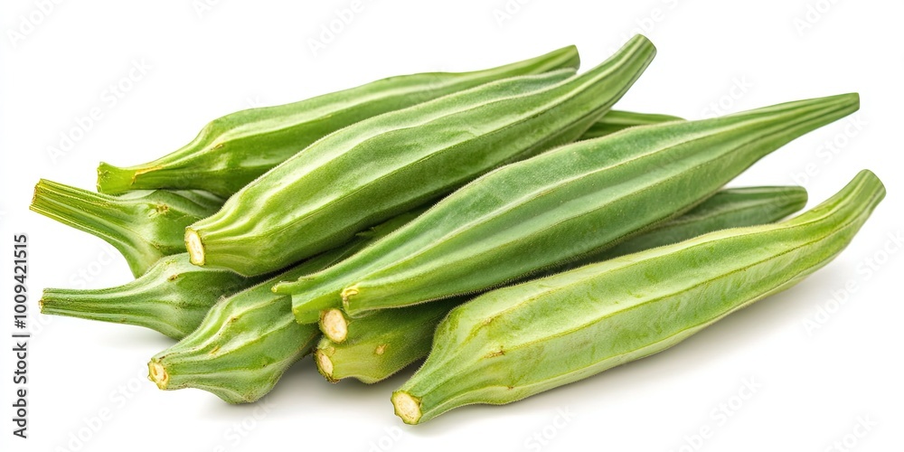 fresh okra fresh okra