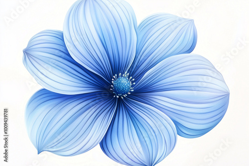 blue chrysanthemum flower