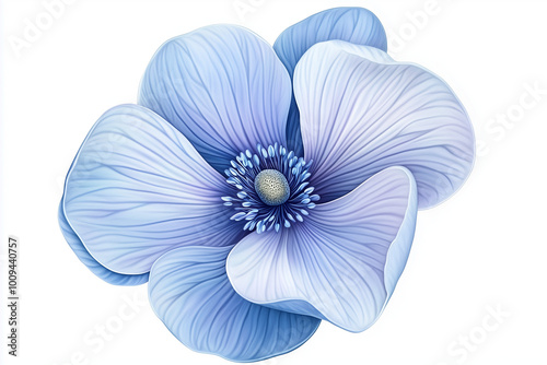 blue chrysanthemum flower