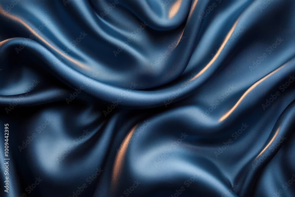 abstract blue satin background with luxurious fabric draping elegantly creating a rich visual texture the deep blue tones evoke feelings of luxury and sophistication abstract blue satin background with luxurious fabric draping elegantly creating a rich visual texture the deep blue tones evoke feelings of luxury and sophistication