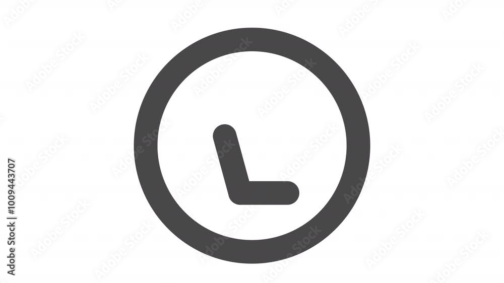 Clock animation for social media, presentations, videos, websites, etc. No background, Alpha channel Clock animation for social media, presentations, videos, websites, etc. No background, Alpha channel