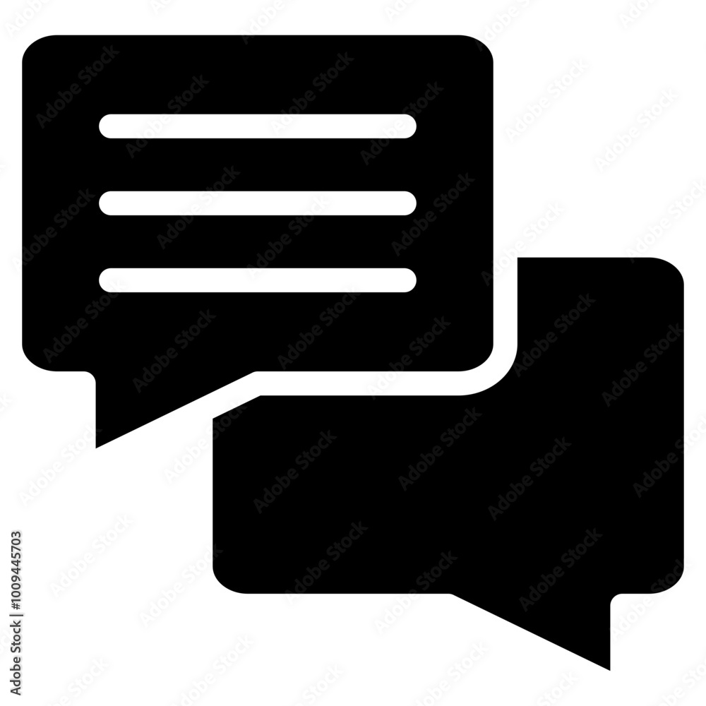 Chat Bubble Icon For Design Element Chat Bubble Icon For Design Element