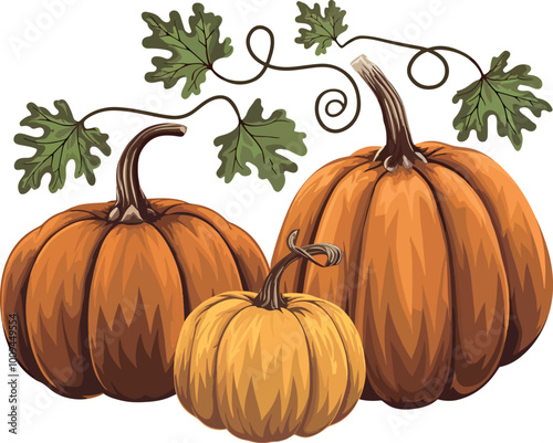 Art & Illustration of Schwabe Pumpkin