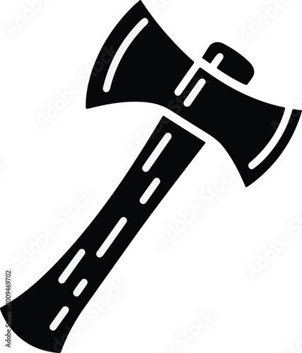 axe icon vector illustration design template