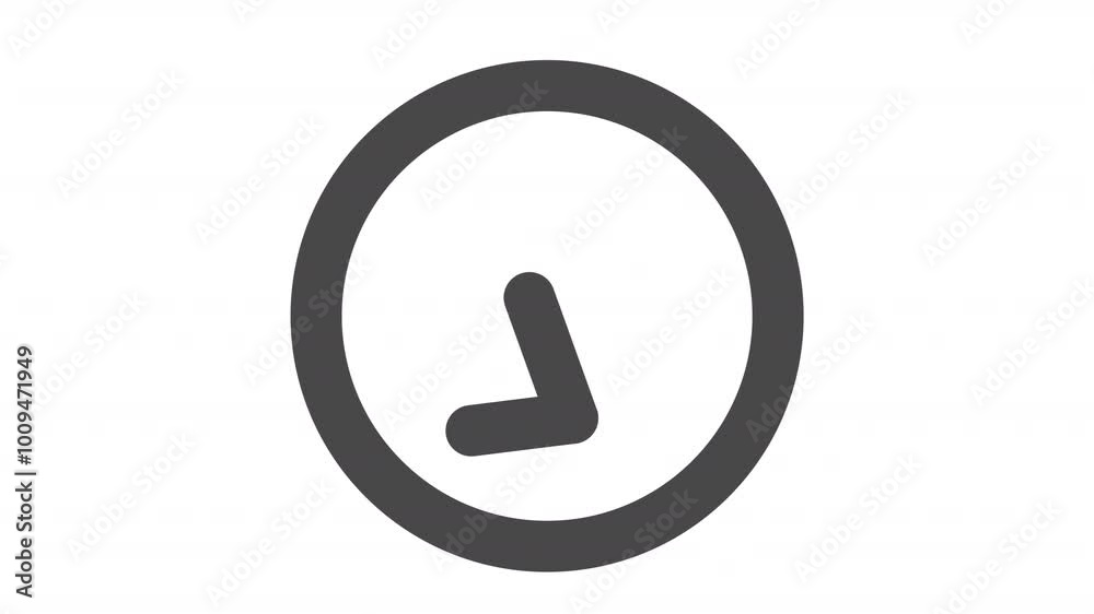 Clock animation for social media, presentations, videos, websites, etc. No background, Alpha channel Clock animation for social media, presentations, videos, websites, etc. No background, Alpha channel