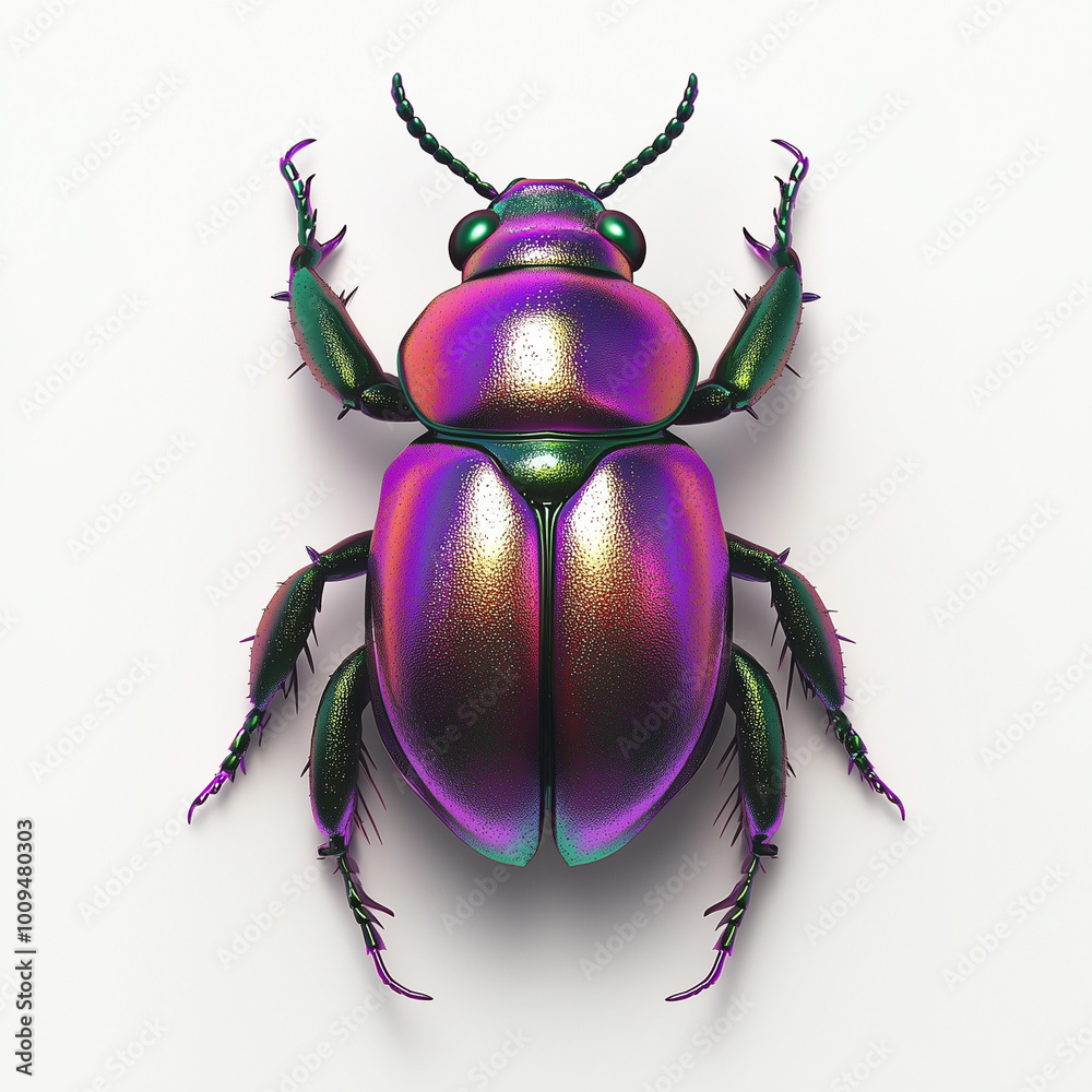 beetle isolated on white background beetle isolated on white background