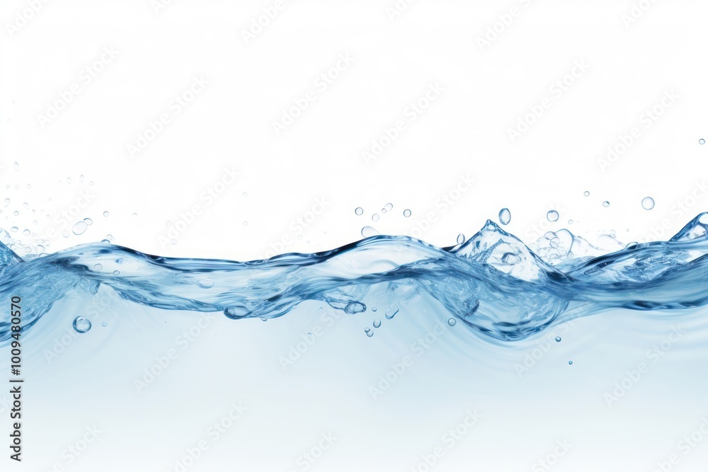 Real water backgrounds white background copy space. Real water backgrounds white background copy space.