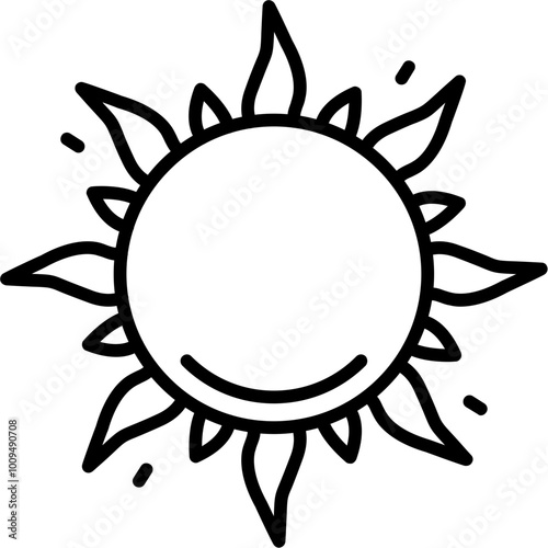Sun icon