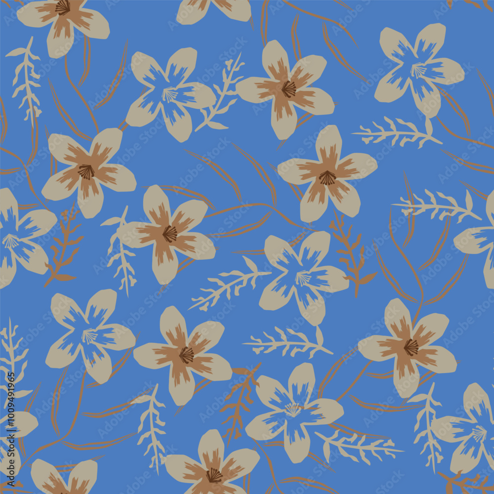 textile design with beautiful flowers pattern image textile design with beautiful flowers pattern image