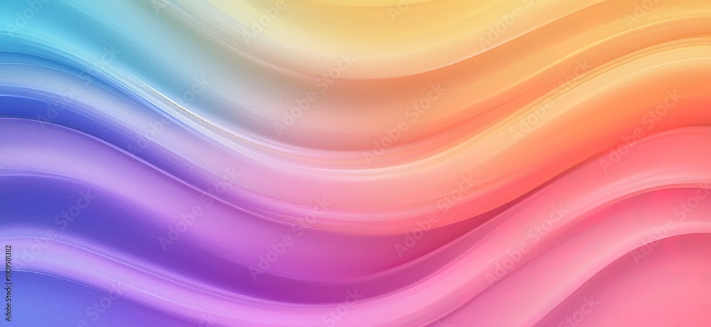 Fototapeta premium Vibrant Rainbow Gradient Background for Website Design, App UI, and Social Media Graphics