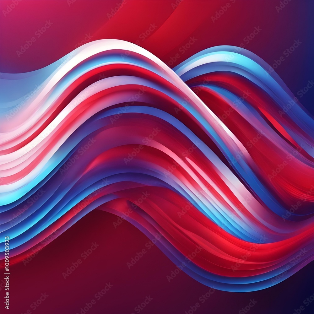 futuristic gradient background design red and blue