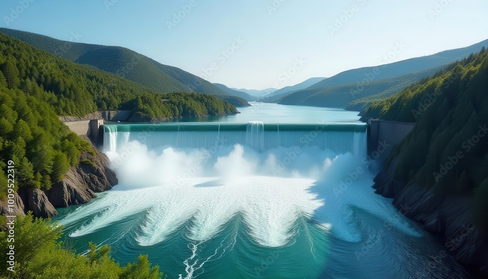 lake in the mountains