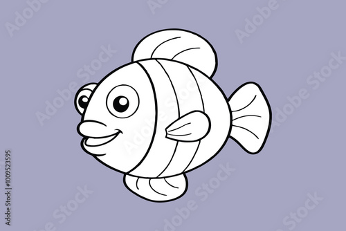 a fish vector art 
