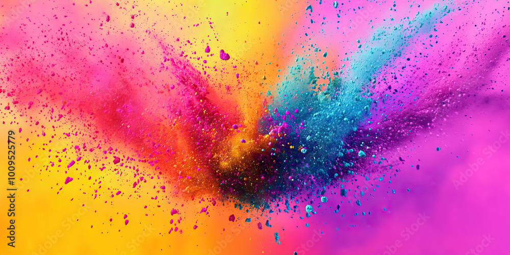 Colorful Holi: Splashes of Hues Everywhere Colorful Holi: Splashes of Hues Everywhere