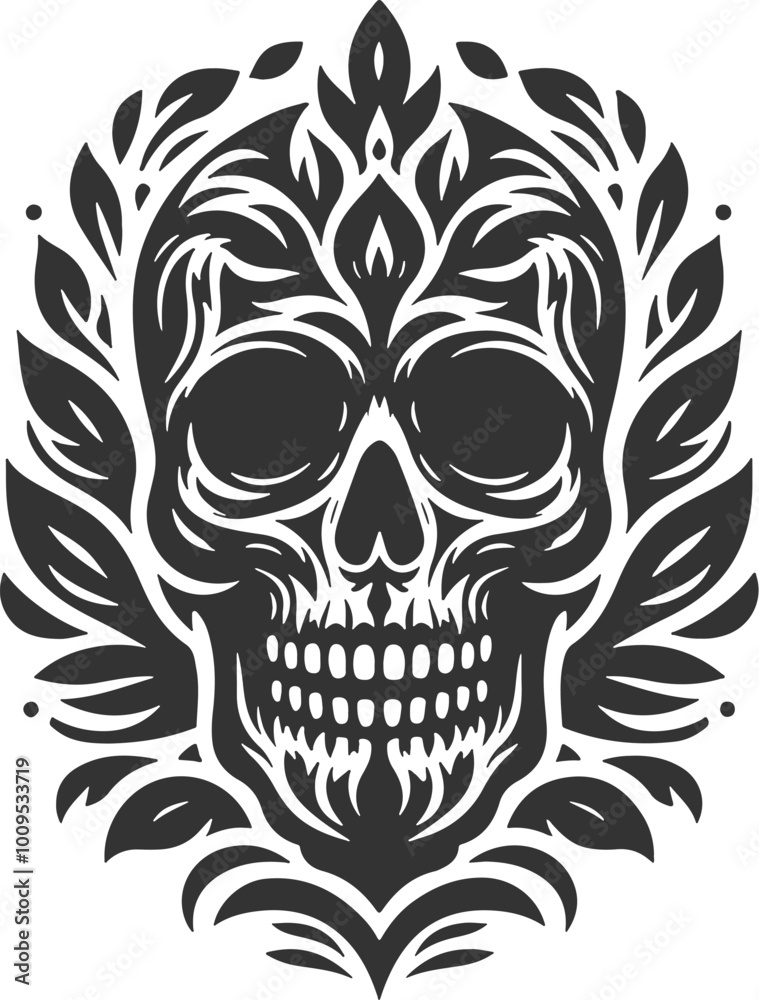 Obraz premium skull and crossbones