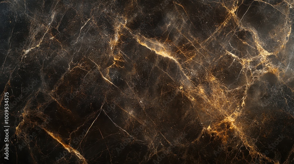 Mesmerizing Marble: Swirling Patterns of Gold and Black Mesmerizing Marble: Swirling Patterns of Gold and Black